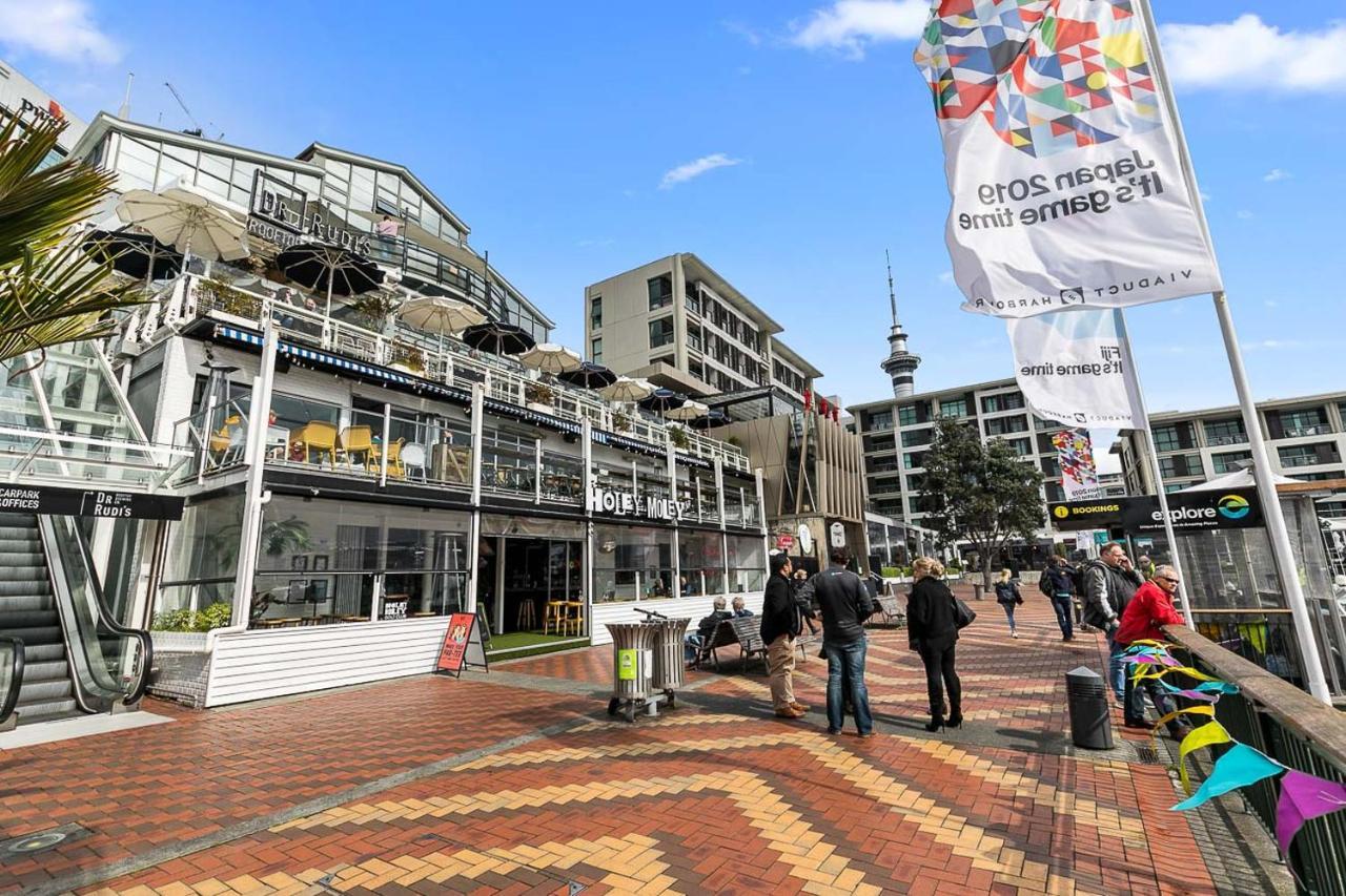 Dazzling Sea Views - Heart Of The Viaduct Apartman Auckland Kültér fotó