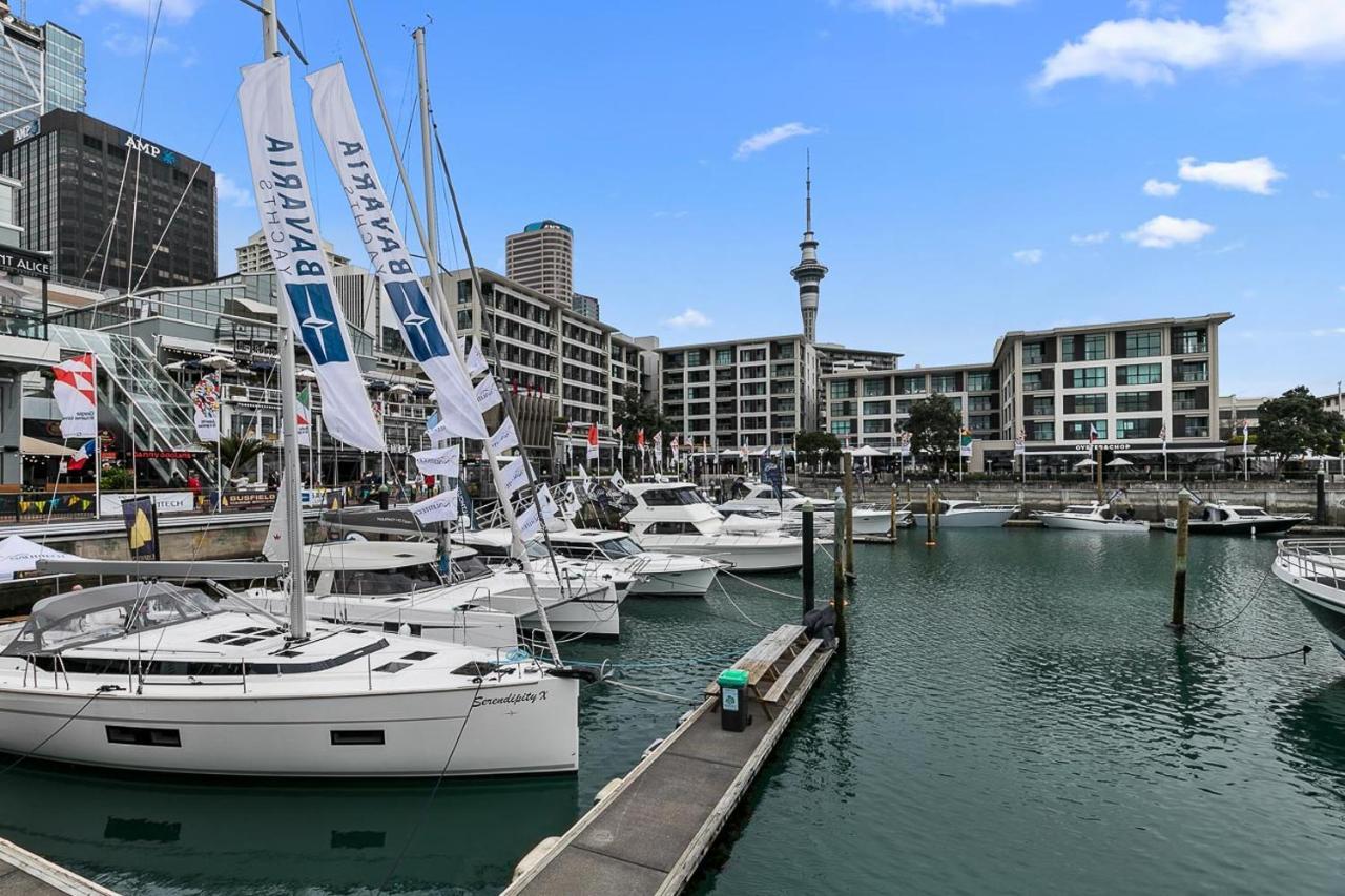 Dazzling Sea Views - Heart Of The Viaduct Apartman Auckland Kültér fotó